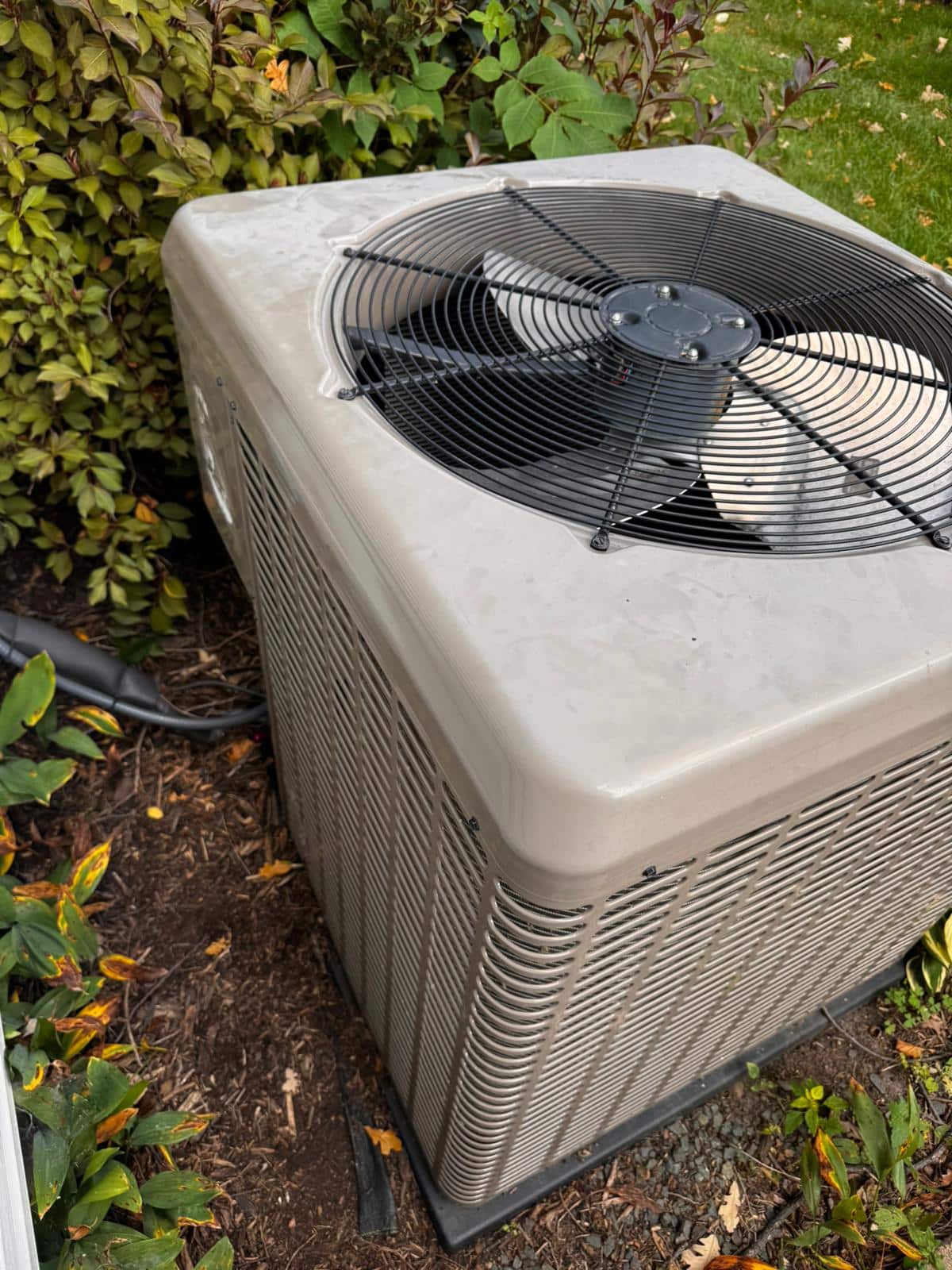 home hvac system inspection with technician checking filters and components